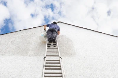 Peinture extérieure à Sainte-Vertu — façades et ravalement